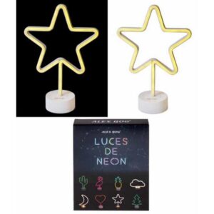 Figura Neón estrella Amarilla.