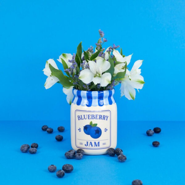 Mini florero Blueberry.