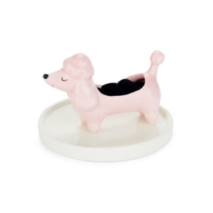 Porta anillos Poodle