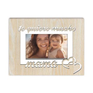 Marco madera Mamá