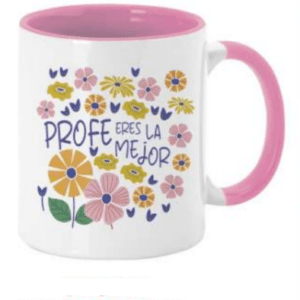 Taza cerámica profesor